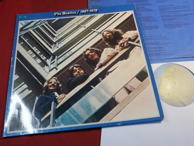 The Beatles  1967-1970 BLAUES ALBUM  -  Apple 1C 188-05309/10 Germany 2 LP-Set - Bild 1 von 4