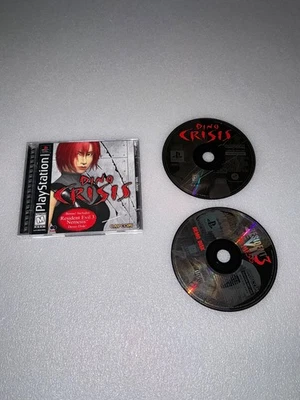 Dino Crisis PS1 NTSC USA VGC CIB with Manual and res 3 demo rare Global shipping - Image 1 of 4