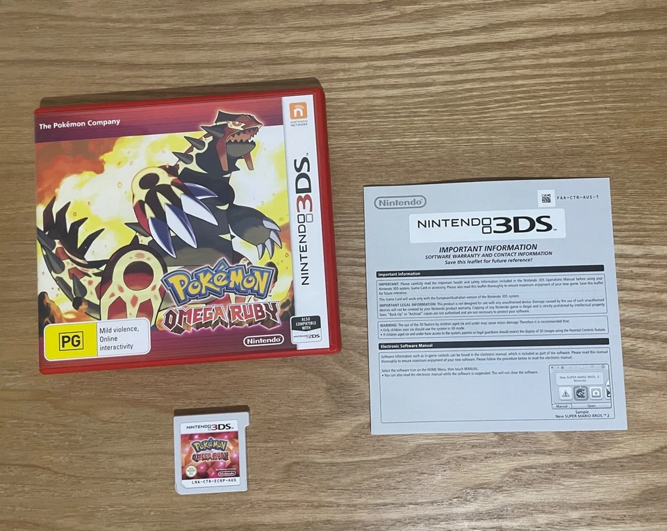 Pokemon Omega Ruby (Nintendo 3DS, 2014) - Image 1 of 1