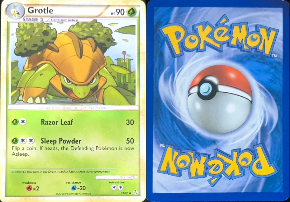 Grottle 31/95 HGSS Unleashed Uncommon - Image 1 of 1