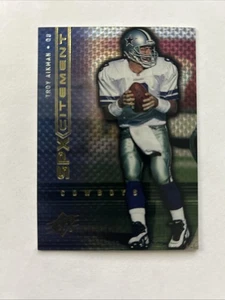 Troy Aikman 1999 SPx SPXcitement #S1 HOF - Picture 1 of 2