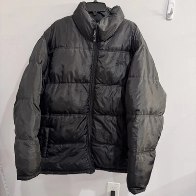 Chaqueta South Pole Authentic Collection Negra XL Hombre’s Y2K Años 90 Foto 1 de 4