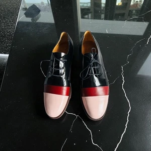 Paul Smith men multi Black, Pink Leather UK7/ EU 41/US 8 new  - Picture 1 of 16