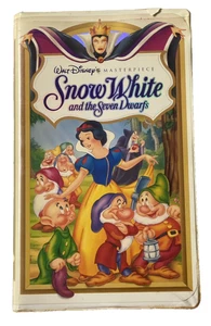 Snow White VHS 1994 Walt Disney Masterpiece Edition Classic Animated - Imagen 1 de 2