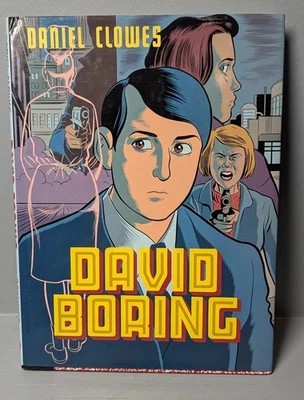 David Boring by Daniel Clowes 1st edition HC graphic novel with dust jacket - Image 1 of 3