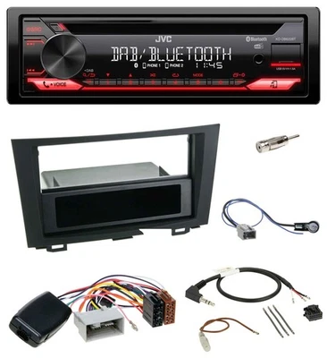 JVC CD DAB USB Bluetooth Lenkrad Autoradio für Honda CRV (2006-2012) - Bild 1 von 4