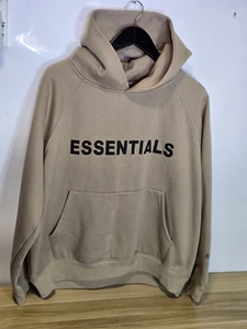 Mens Fear Of God Essentials Hoodie Oversized Size Medium Baggy 24" Pit 26" Long. - Picture 1 of 14