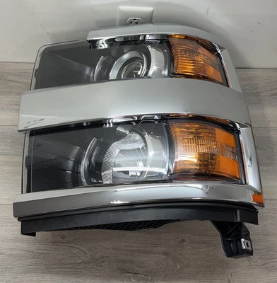 For 2015-2019 Chevy Silverado 2500HD 3500HD Projector Headlight Lamp - Driver LH - Imagem 1 de 4