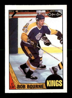 1987 O-Pee-Chee #167 Bob Bourne  NM/NM+ X2651066 - Image 1 of 3