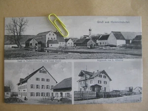 alte Litho Postkarte Heinrichshofen b. Landsberg am Lech um 1900 - Imagen 1 de 2