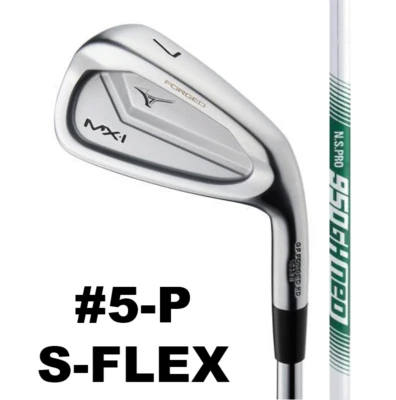 MIZUNO MX-I FORGED IRON SET 5-PW N.S.PRO 950GH neo S-FLEX STEEL SHAFT RH 6 CLUBS - Image 1 of 4