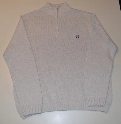Mens Pre-Owned Size XL Chaps Ralph Lauren 1/2 Zip Sweater In Excellent Condition - Image 1 of 4