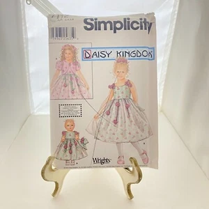 #7112 Simplicity Daisy Kingdom Mädchen, Jacke und Puppenkleidung 18 Zoll Puppengröße 3-6 - Bild 1 von 4