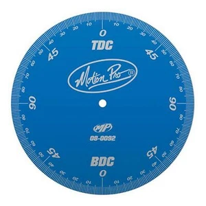 Motion Pro Degree Wheel - Blue 08-0092 - Picture 1 of 3