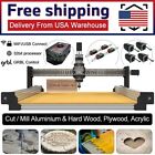 QueenBee PRO CNC Wood Router Machine Full Kit 4Axis HG Linear Rail Leadscrew CNC