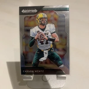 2019 Panini Prizm Draft Picks Silver #20 Carson Wentz North Dakota State Bison - Bild 1 von 6