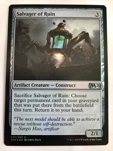 Juego de núcleos MTG 2020 Salvager of Ruin Foil 237/280 casi nuevo - Imagen 1 de 2