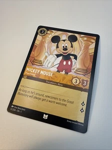 Disney Lorcana - Mickey Mouse True Friend - Poco común - 12/204 - Paquete fresco casi nuevo - Imagen 1 de 4