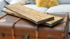 Reclaimed Scaffold Board Shelf / Shelves; Rustic, Wooden, Industrial, Distressed