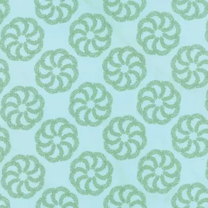 Moda Aria Fern Waterfall Kate Spain 100% Cotton Quilt Fabric Aqua Green 30" - Picture 1 of 1