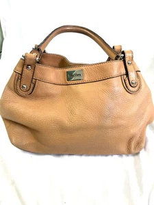 Bolso de Mano Max Mara Cuero Tostado Asa Superior Grande Tostado Boho - Imagen 1 de 15