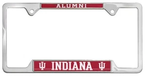 Indiana University Alumni Metal License Plate Frame - Picture 1 of 1