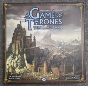 A Game of Thrones: The Board Game 2nd Edition George R. Martin (VA65)! NEW! - Picture 1 of 8