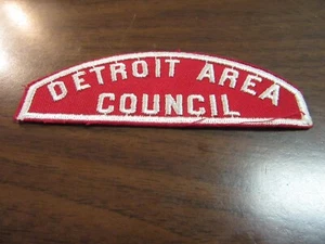 Detroit Area Council Red and White Full Strip     FB - Picture 1 of 1