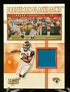2020 Score Freshman Flashbacks #FF-LF Leonard Fournette Jacksonville Jags Relic - Picture 1 of 2