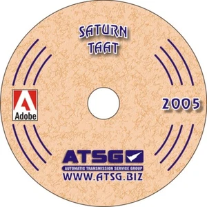 Saturn TAAT ATSG Transmission Rebuild Manual Transaxle Service Overhaul Book CD - Picture 1 of 1