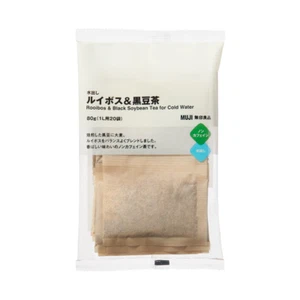 MUJI Cold Brewed Rooibos & Black soy bean Tea 80g x 10 packs 82218701 - Picture 1 of 3