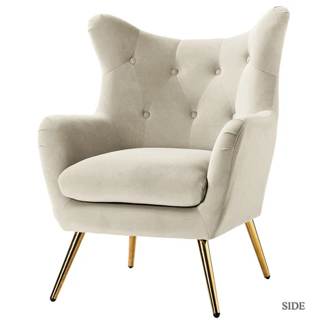 Karat Home Arama Accent Chair - Tan  MSRP $599.00 Cover