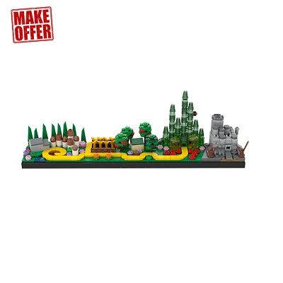 MOC: Fairy Tale Sce with Emerald City 382 Parts from Skyline Architecture - Image 1 of 4