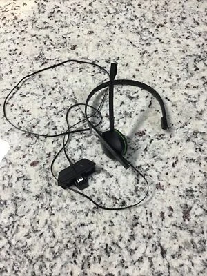 Microsoft Xbox One / 360 Cuffie cablate mono chat nere modello 1564 - Immagine 1 di 4