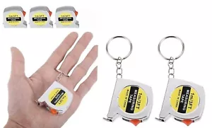 3-Pack Mini Measuring Tape Keychains, Small RetractableTape Measures 3-feet..NEW - Picture 1 of 7
