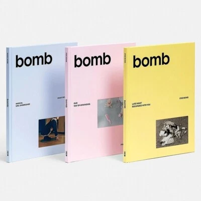 ILLIT [BOMB] 3rd Mini Album CD-R+Lenticular Foto Buch+4 Sticker+Poster+2 Karte - Bild 1 von 4