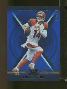 2017 Panini XR ANDY DALTON Blue Parallel 5/199 BENGALS #22 (SR26) - Picture 1 of 2