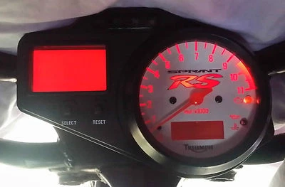 Kit Actualización Reloj LED LightenUPgrade ROJO Triumph TT 600 Foto 1 de 4