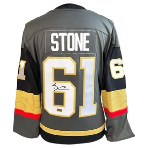 Mark Stone Autographed Vegas Golden Knights Jersey COA Inscriptagraphs Signed - Picture 1 of 7
