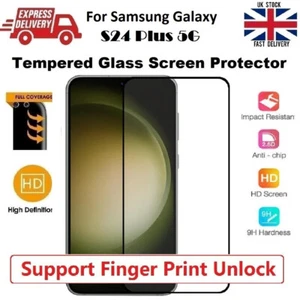 Finger print unlock support Screen Protector for Samsung Galaxy S24 Plus 5G 2024 - Picture 1 of 7