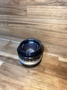 Lente Nikon Nikkor S.C. Auto 50mm f/1.4 de Japón. MUY BUEN ESTADO - Imagen 1 de 5