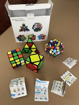 SPEED CUBE SET 4 IN 1, AGE 3+ ( 1 Cube Is Missing) - Image 1 of 4