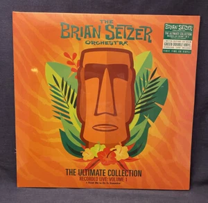 2020 SEALED The Brian Setzer Orchestra Ultimate Collection Vol 1 Green Vinyl - Picture 1 of 5