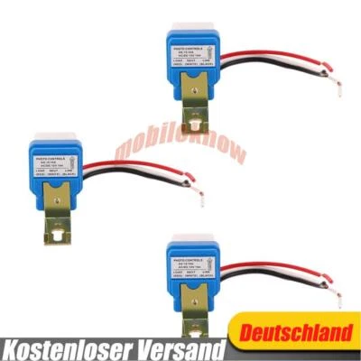 12V 24V 220V Dämmerungssensor Dämmerungsschalter Lichtsensor Twilight Switch` - Bild 1 von 4