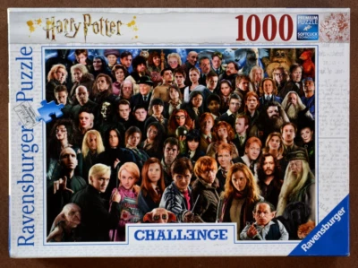 Rompecabezas Ravensburger 1000 piezas The Faces of Harry Potter Wizard Challenge Foto 1 de 2