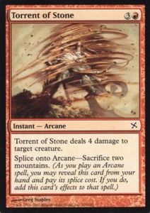 4X TORRENT OF STONE RED BETRAYERS OF KAMIGAWA MTG MAGIC NM X4 (yourdeckbuilder) - Picture 1 of 1