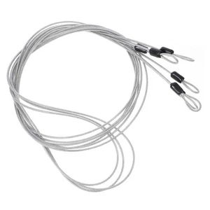 3Pz 2M Rotolo Lungo Acciaio Durevole da 50 Metri Corda Filo Acciaio Resistente Duro - Foto 1 di 11