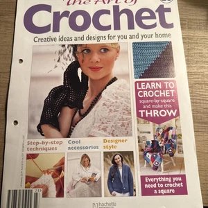 CROCHET “The Art Of Crochet #23~ PATTERNS ~ - Picture 1 of 8