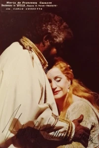 Autogramm auf Foto - Maria de Francesca - Cavazza - Opernsopran - 80er Jahre - Bild 1 von 1