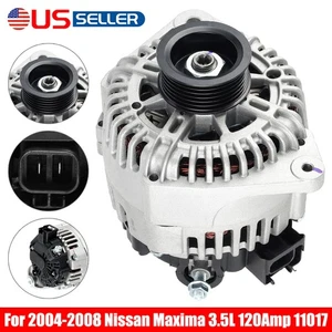 Alternator Fits For 3.5L Nissan MAXIMA 2004-2008 400-40032 11017 TG12C014 11017 - Picture 1 of 8